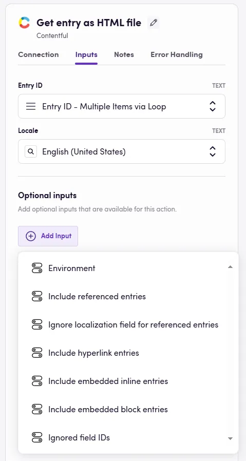 Contentful surgical